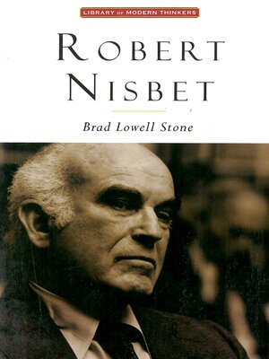 cover image of Robert Nisbet